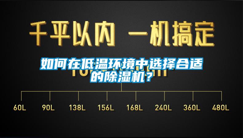 如何在低溫環(huán)境中選擇合適的除濕機？