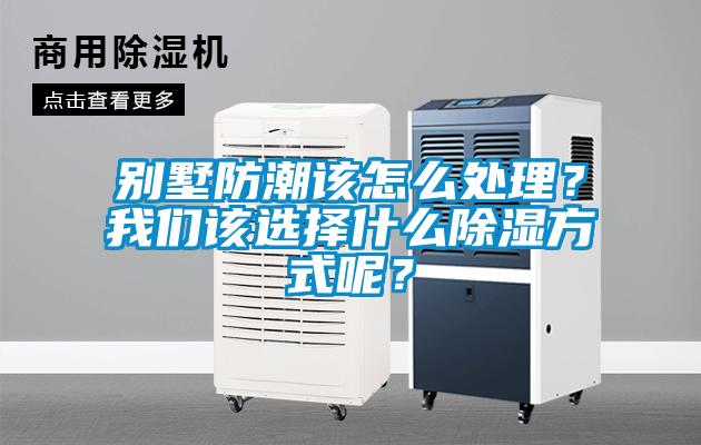 別墅防潮該怎么處理？我們該選擇什么除濕方式呢？