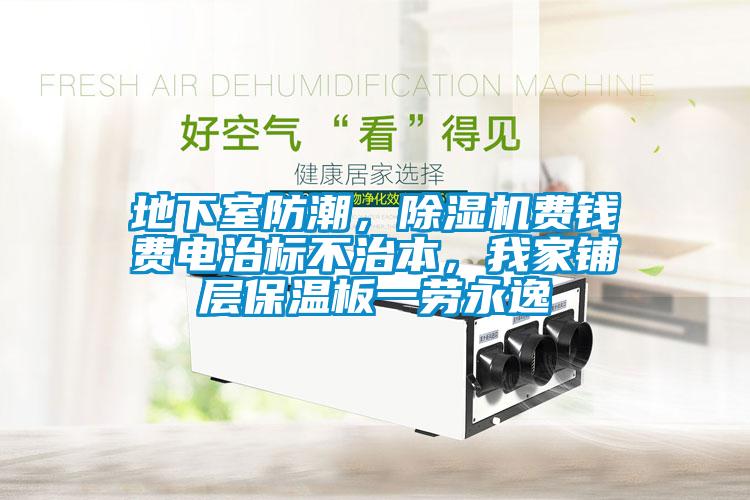 地下室防潮，除濕機費錢費電治標不治本，我家鋪層保溫板一勞永逸