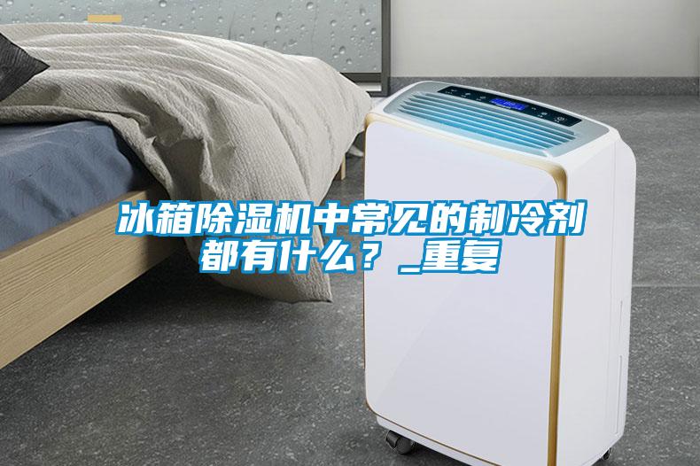 冰箱除濕機(jī)中常見的制冷劑都有什么？_重復(fù)
