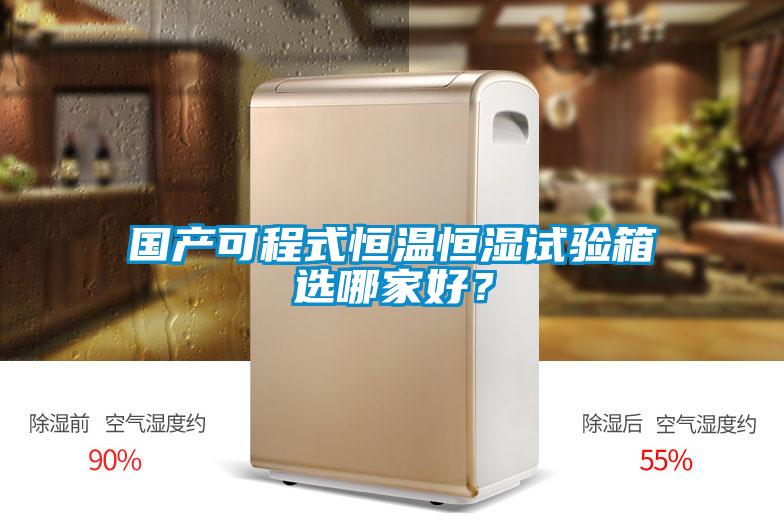 國(guó)產(chǎn)可程式恒溫恒濕試驗(yàn)箱選哪家好？