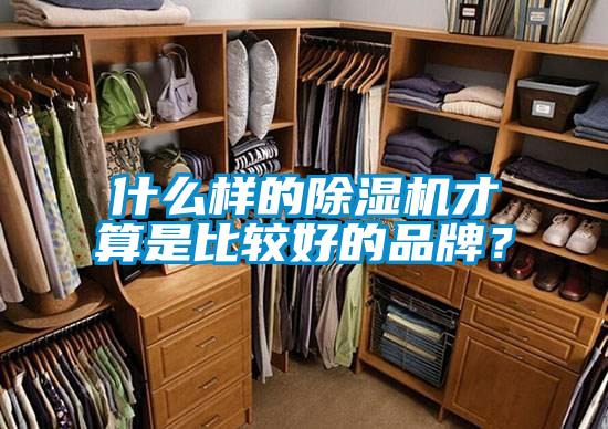 什么樣的除濕機(jī)才算是比較好的品牌？