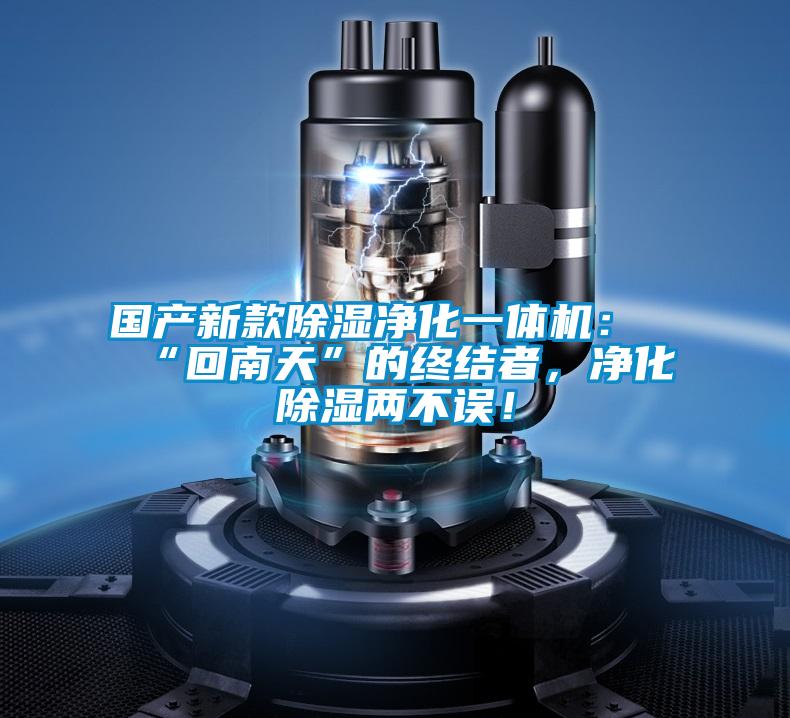 國產(chǎn)新款除濕凈化一體機：“回南天”的終結(jié)者，凈化除濕兩不誤！