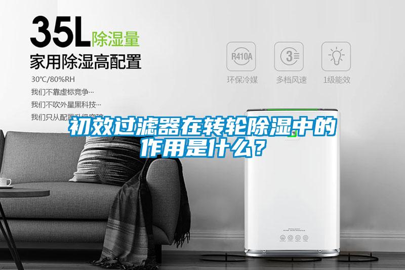 初效過濾器在轉(zhuǎn)輪除濕中的作用是什么？