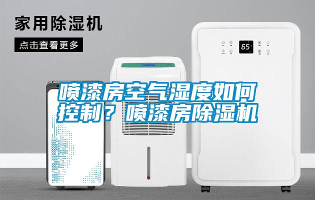 噴漆房空氣濕度如何控制？噴漆房除濕機