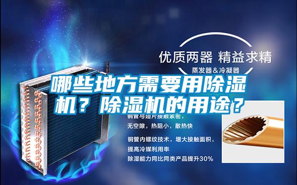 哪些地方需要用除濕機(jī)？除濕機(jī)的用途？
