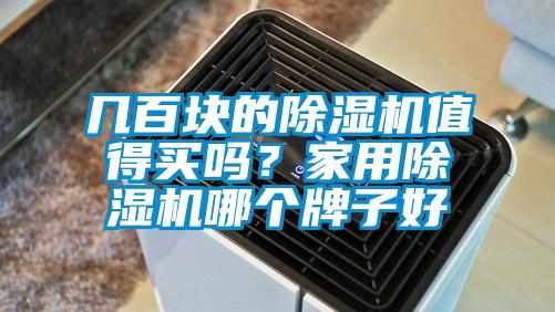 幾百塊的除濕機值得買嗎？家用除濕機哪個牌子好