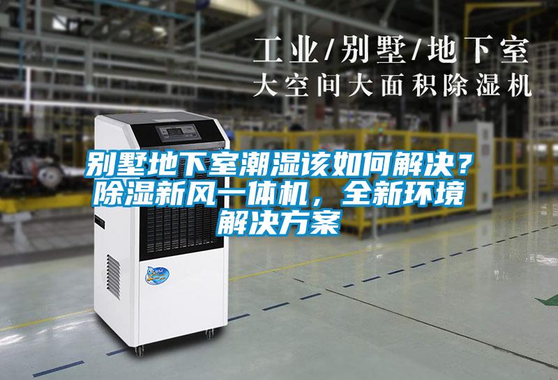 別墅地下室潮濕該如何解決？除濕新風(fēng)一體機，全新環(huán)境解決方案