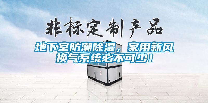地下室防潮除濕，家用新風(fēng)換氣系統(tǒng)必不可少！