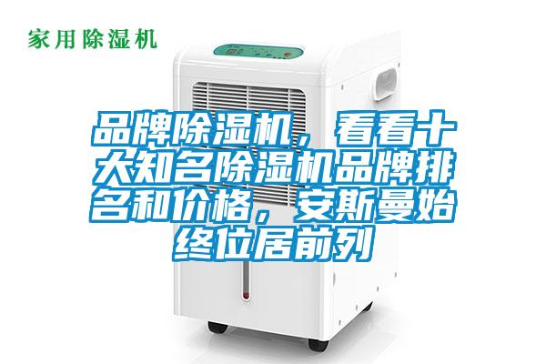 品牌除濕機(jī)，看看十大知名除濕機(jī)品牌排名和價(jià)格，安斯曼始終位居前列