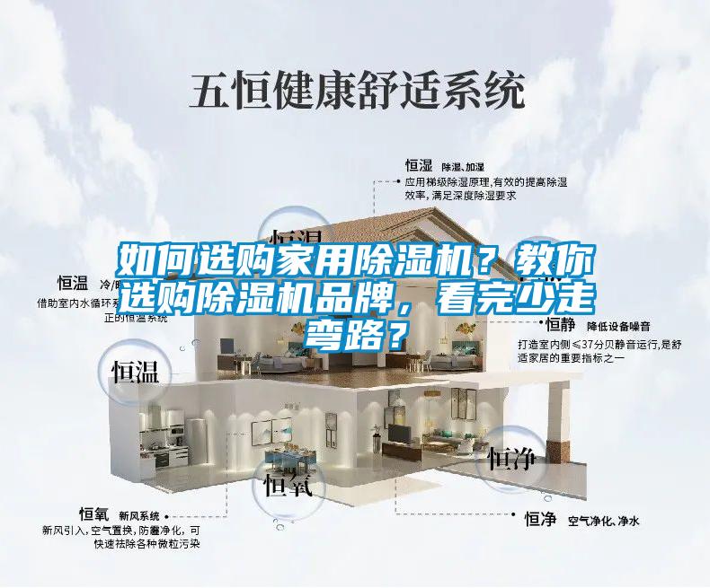 如何選購家用除濕機？教你選購除濕機品牌，看完少走彎路？