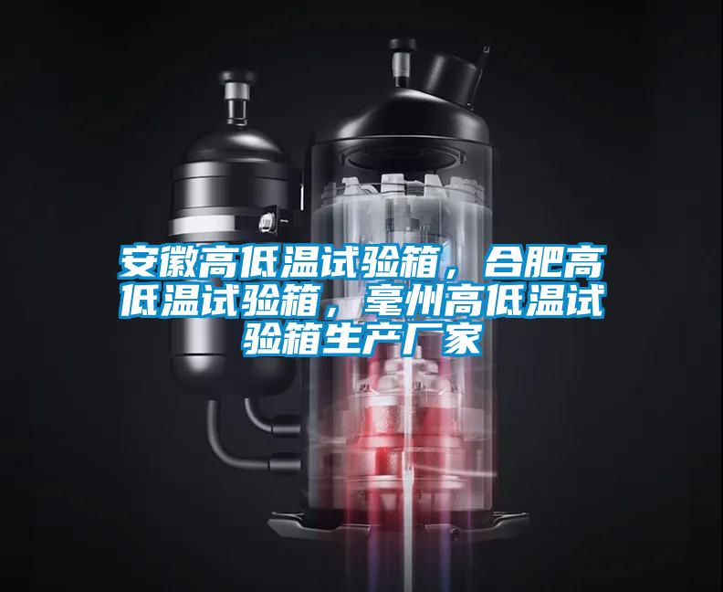 安徽高低溫試驗箱，合肥高低溫試驗箱，毫州高低溫試驗箱生產(chǎn)廠家