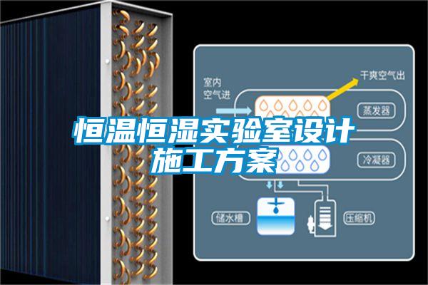 恒溫恒濕實(shí)驗(yàn)室設(shè)計施工方案