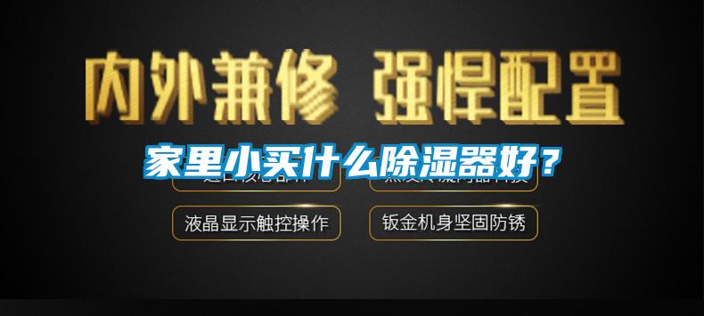 家里小買什么除濕器好？