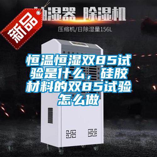 恒溫恒濕雙85試驗(yàn)是什么，硅膠材料的雙85試驗(yàn)怎么做