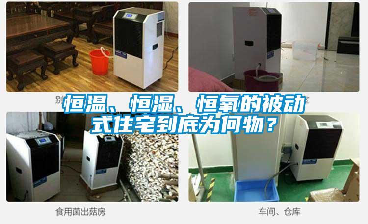 恒溫、恒濕、恒氧的被動(dòng)式住宅到底為何物？
