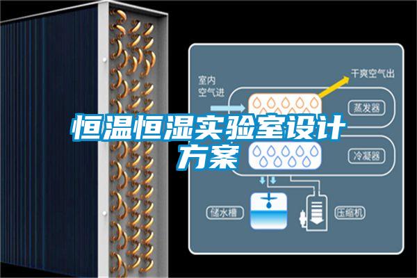 恒溫恒濕實(shí)驗(yàn)室設(shè)計方案
