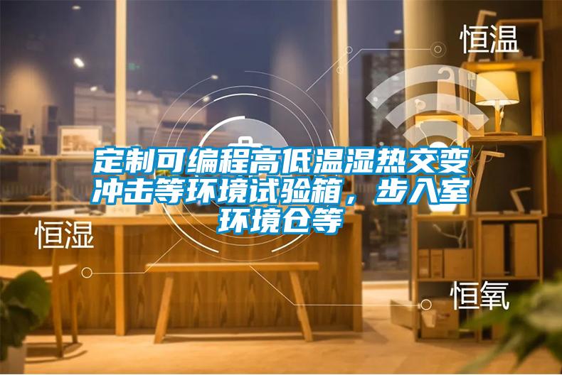 定制可編程高低溫濕熱交變沖擊等環(huán)境試驗(yàn)箱，步入室環(huán)境倉等