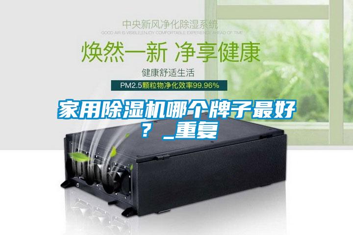 家用除濕機(jī)哪個(gè)牌子最好？_重復(fù)