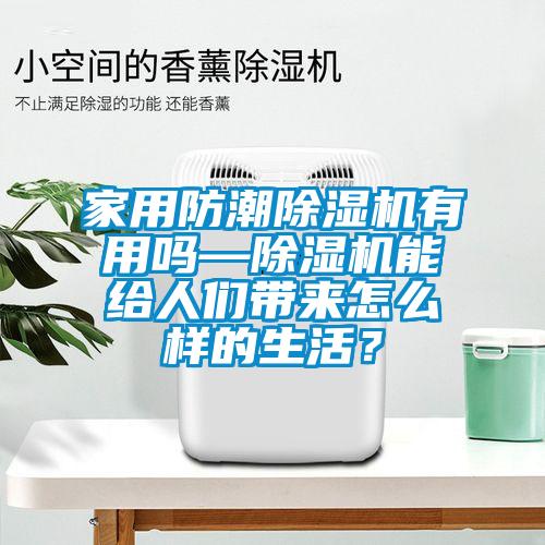 家用防潮除濕機有用嗎—除濕機能給人們帶來怎么樣的生活？