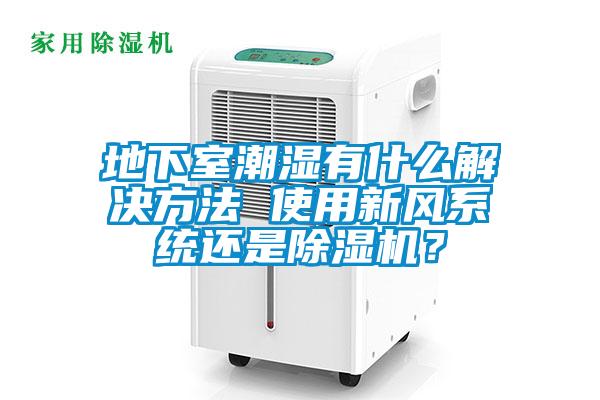 地下室潮濕有什么解決方法 使用新風(fēng)系統(tǒng)還是除濕機(jī)？