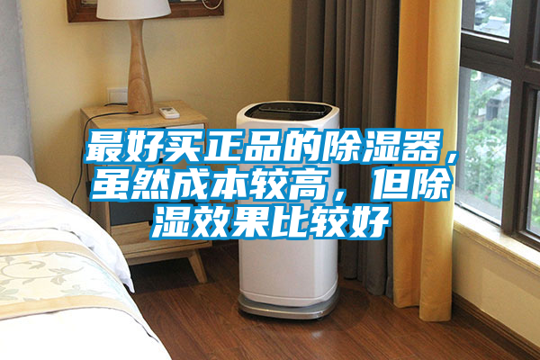 最好買正品的除濕器，雖然成本較高，但除濕效果比較好