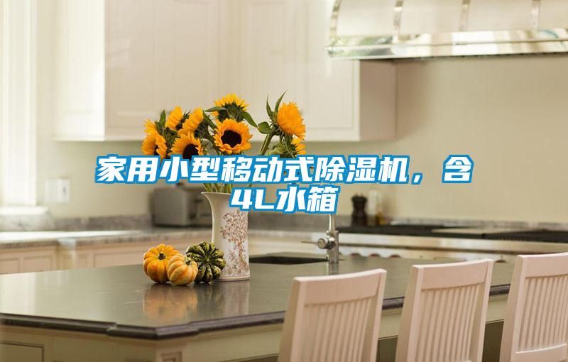 家用小型移動(dòng)式除濕機(jī)，含4L水箱