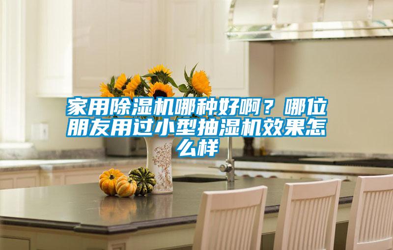 家用除濕機(jī)哪種好?。磕奈慌笥延眠^(guò)小型抽濕機(jī)效果怎么樣