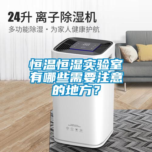 恒溫恒濕實驗室有哪些需要注意的地方？