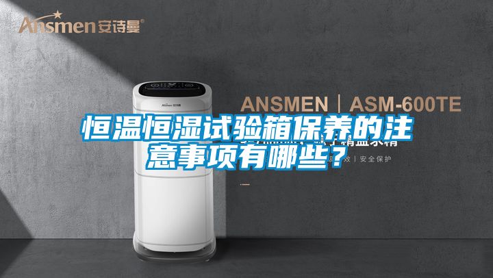 恒溫恒濕試驗(yàn)箱保養(yǎng)的注意事項(xiàng)有哪些？