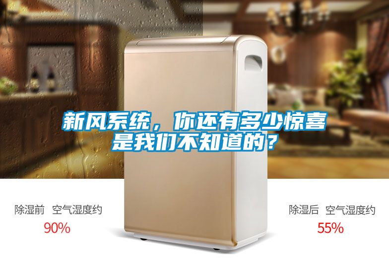 新風(fēng)系統(tǒng)，你還有多少驚喜是我們不知道的？
