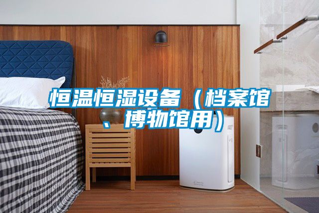 恒溫恒濕設(shè)備（檔案館、博物館用）