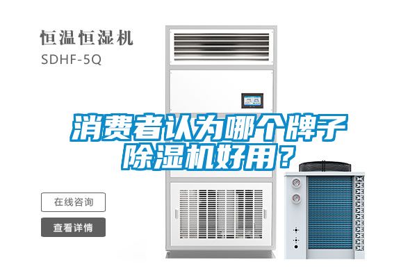 消費(fèi)者認(rèn)為哪個(gè)牌子除濕機(jī)好用？
