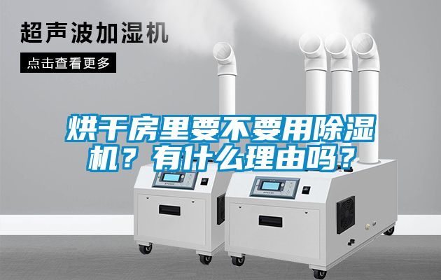 烘干房里要不要用除濕機(jī)？有什么理由嗎？
