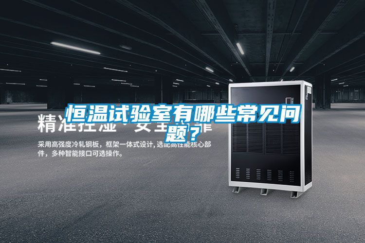 恒溫試驗室有哪些常見問題？