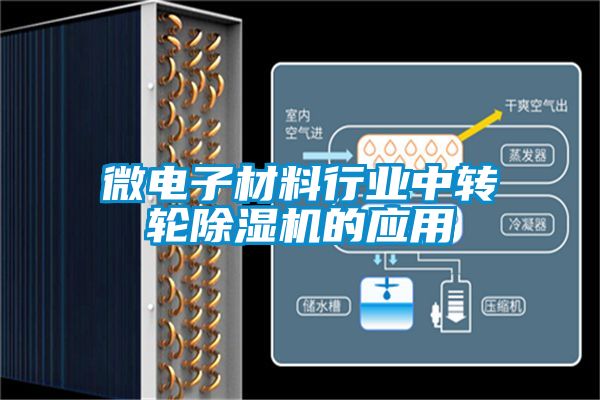 微電子材料行業(yè)中轉輪除濕機的應用