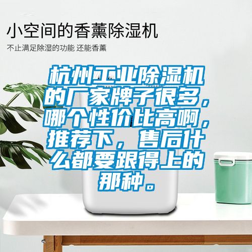 杭州工業(yè)除濕機(jī)的廠家牌子很多，哪個(gè)性價(jià)比高啊，推薦下，售后什么都要跟得上的那種。
