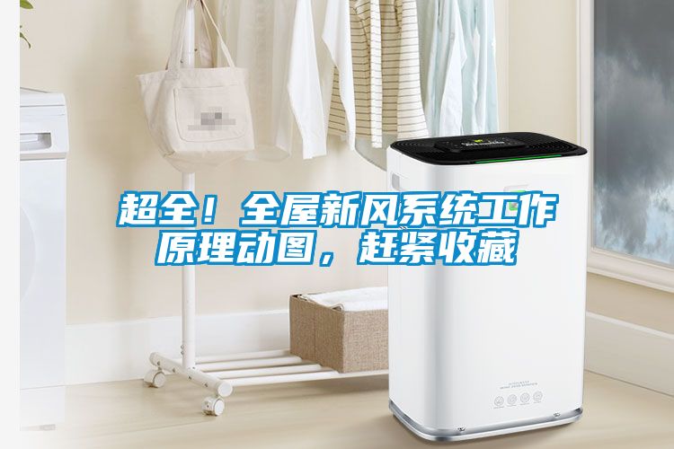 超全！全屋新風(fēng)系統(tǒng)工作原理動圖，趕緊收藏