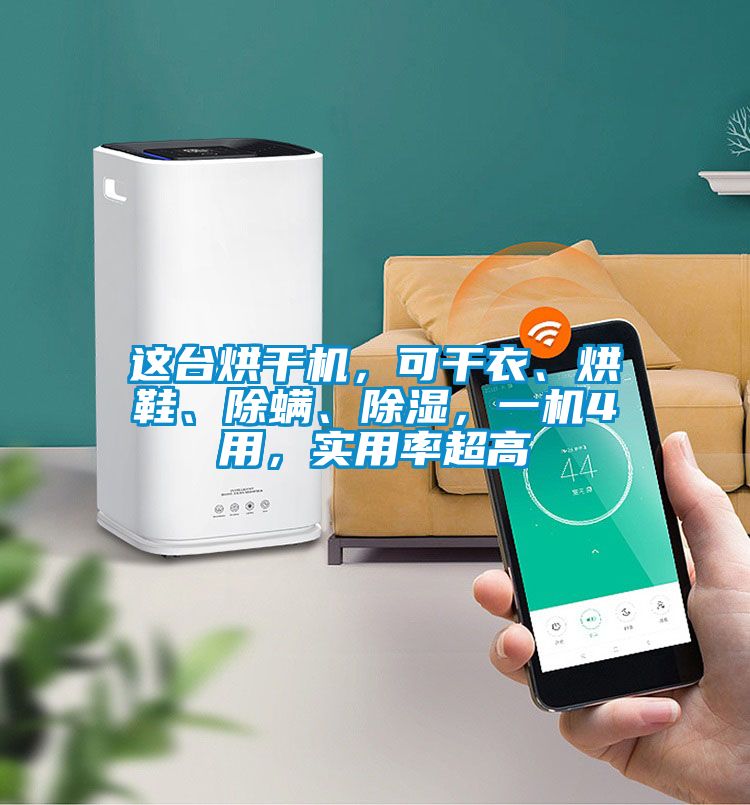這臺烘干機，可干衣、烘鞋、除螨、除濕，一機4用，實用率超高