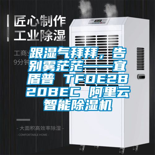 跟濕氣拜拜，告別霧茫?！硕芷?TFDE2B20BEC 阿里云智能除濕機