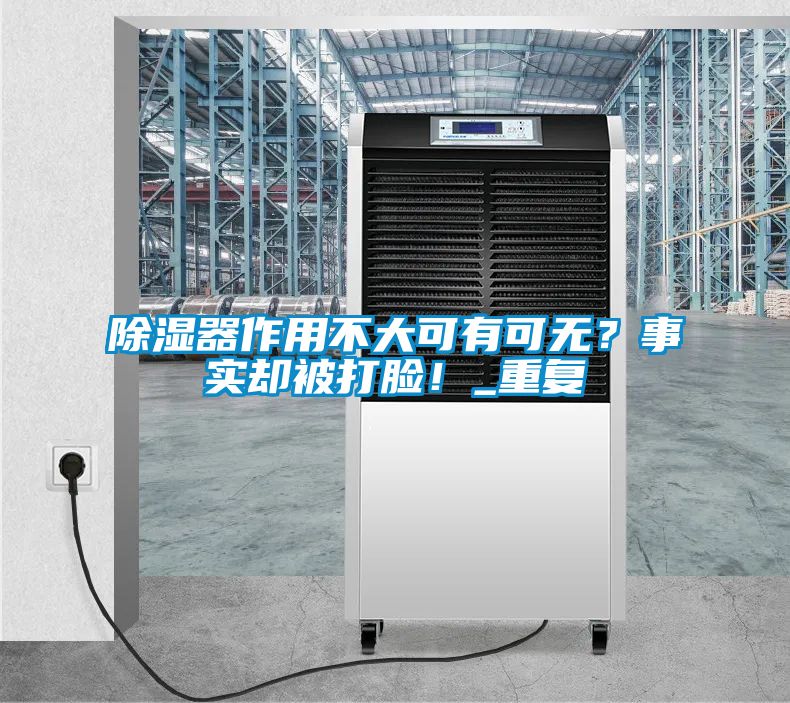 除濕器作用不大可有可無？事實卻被打臉！_重復