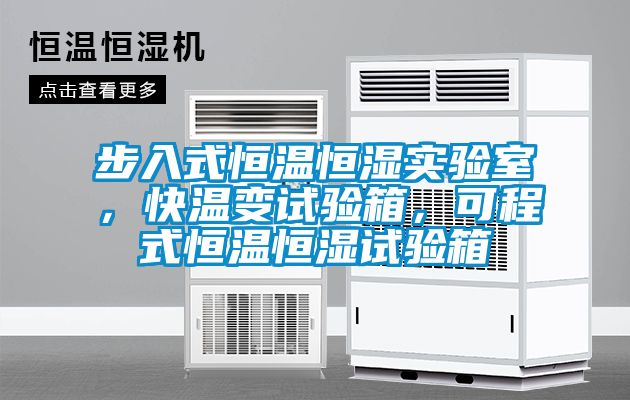 步入式恒溫恒濕實驗室，快溫變試驗箱，可程式恒溫恒濕試驗箱