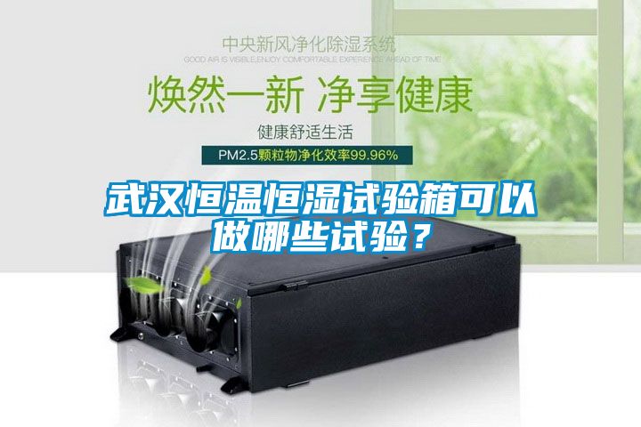 武漢恒溫恒濕試驗(yàn)箱可以做哪些試驗(yàn)？