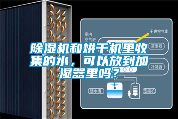 除濕機(jī)和烘干機(jī)里收集的水，可以放到加濕器里嗎？