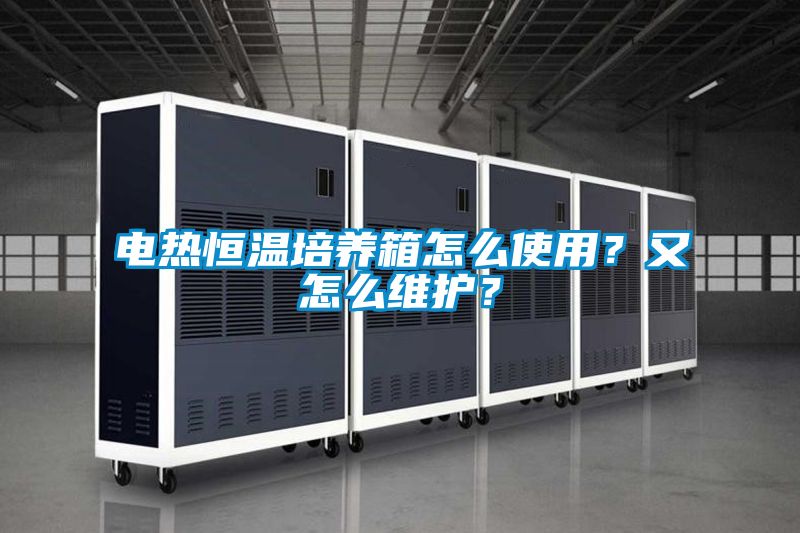 電熱恒溫培養(yǎng)箱怎么使用？又怎么維護？