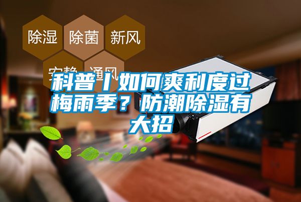 科普丨如何爽利度過梅雨季？防潮除濕有大招