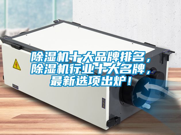 除濕機十大品牌排名，除濕機行業(yè)十大名牌，最新選項出爐！