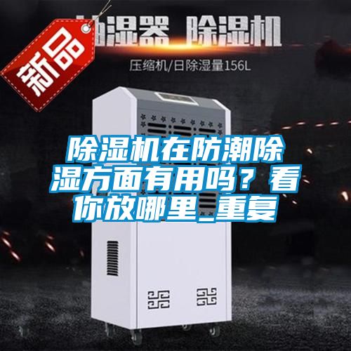 除濕機(jī)在防潮除濕方面有用嗎？看你放哪里_重復(fù)