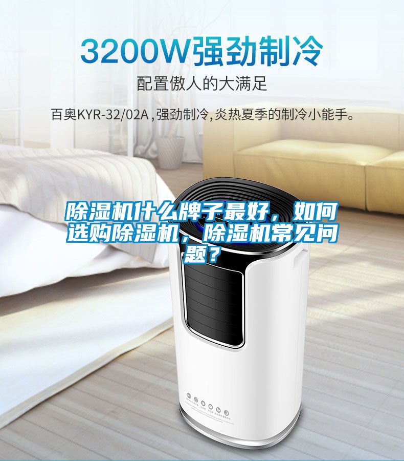除濕機什么牌子最好，如何選購除濕機，除濕機常見問題？