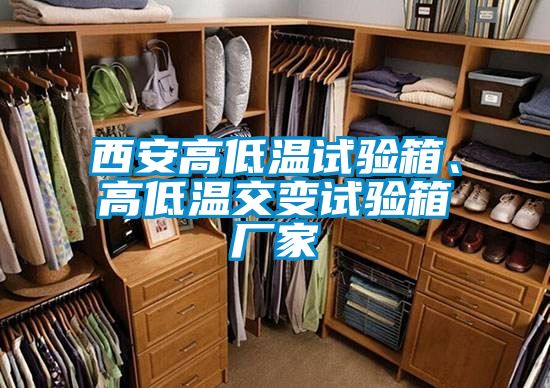 西安高低溫試驗箱、高低溫交變試驗箱廠家